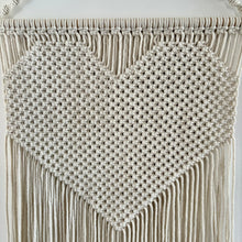 Load image into Gallery viewer, Large Macrame Heart