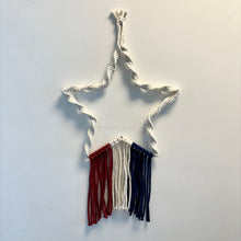 Load image into Gallery viewer, Macrame Firecracker Star
