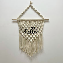 Load image into Gallery viewer, Small Macrame Heart Custom
